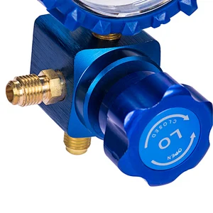 Manifold Single Gauge Valve,Brass Three-way Valve