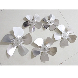 OEM ODM Custom metal electric motor air conditioner Aluminium Plastic Fan Blade