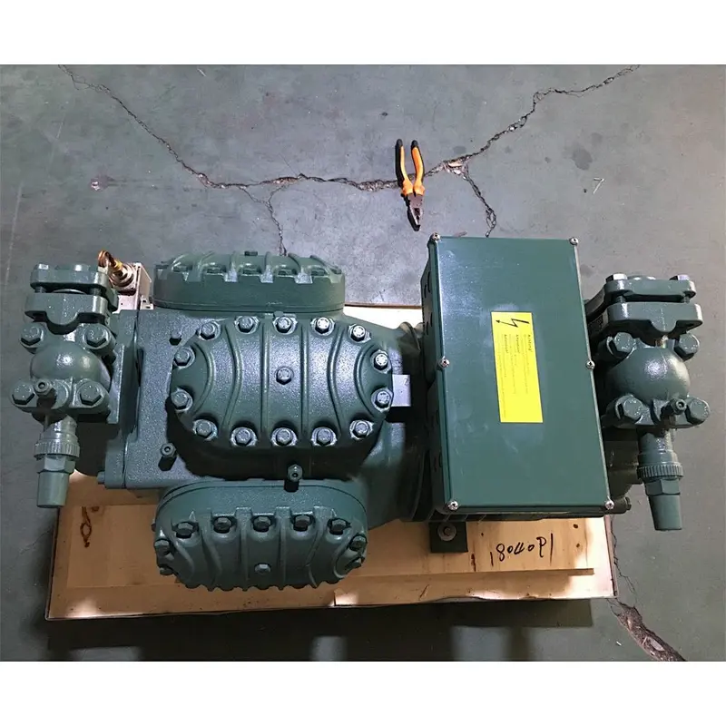 Semi hermetic compressor High temperature 15HP 4PCS-15.2 refrigeration unit compressor Piston compressor