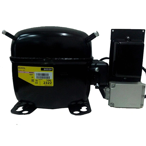 220-240V 50Hz LBP R404a Secop Compressors SC21CL Reciprocating commercial refrigerator compressors