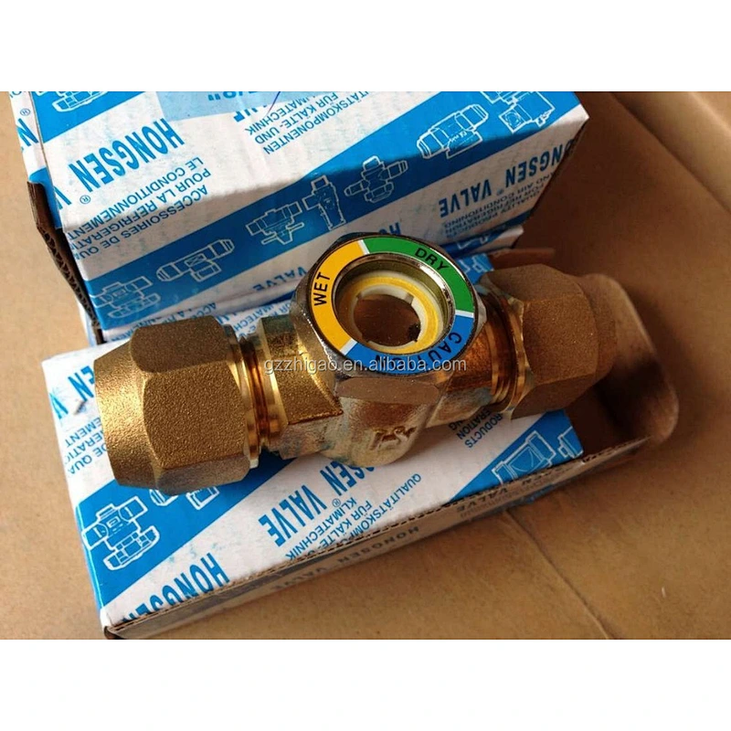 Refrigeration condensing unit spare parts sight glass 3/8