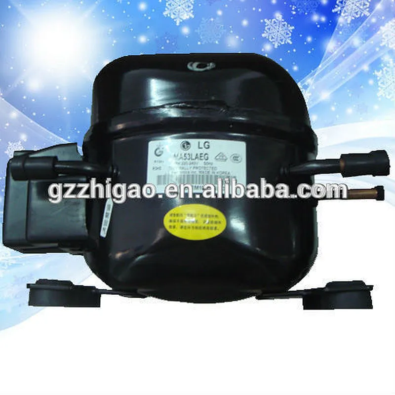 LG refrigerator Compressor MA53LAEG with R134a for freeze fruit or meat or Vegetables