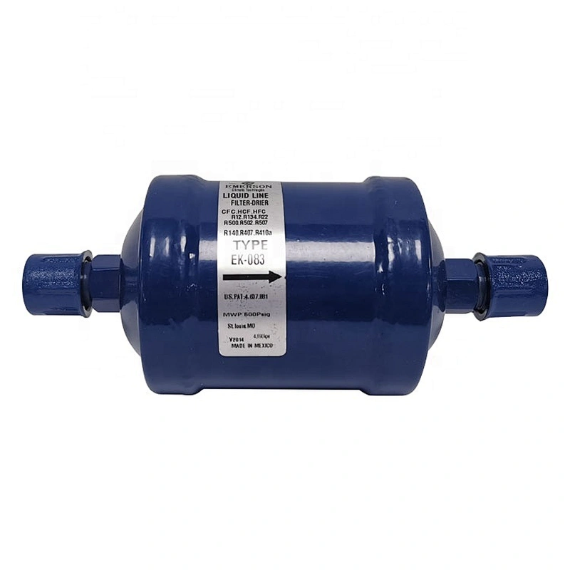 High Quality Liquid Line Drier Filter Drier HFC HCFC Straight Cool Air Conditioners EK-083 China Factory
