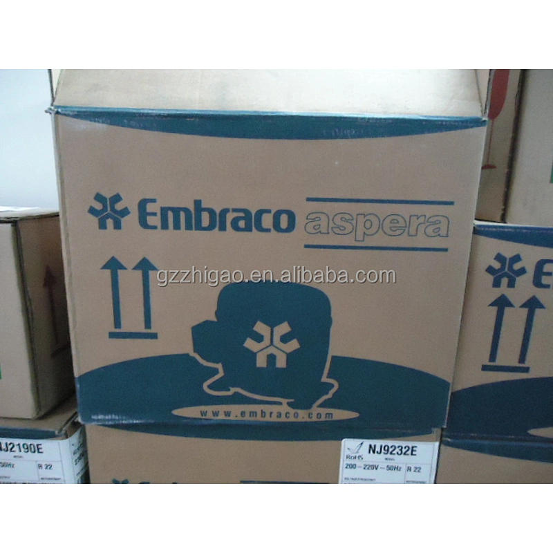 1HP+ Embraco Aspera Freezer Compressor LBP NT2182GK R404a for Refrigeration