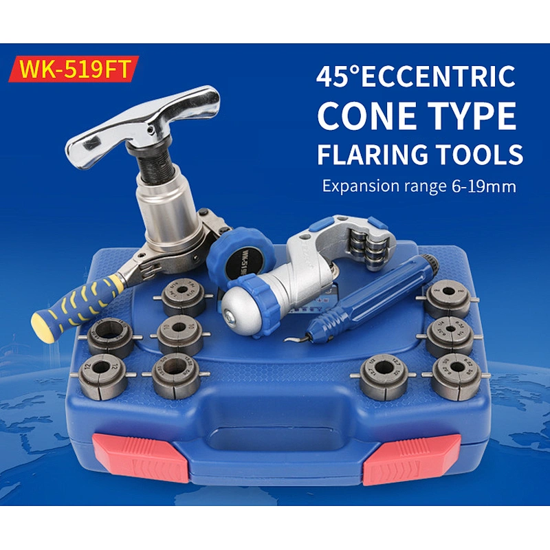 WK-519FT-L Refrigeration Copper Pipe Flaring Tool Kit
