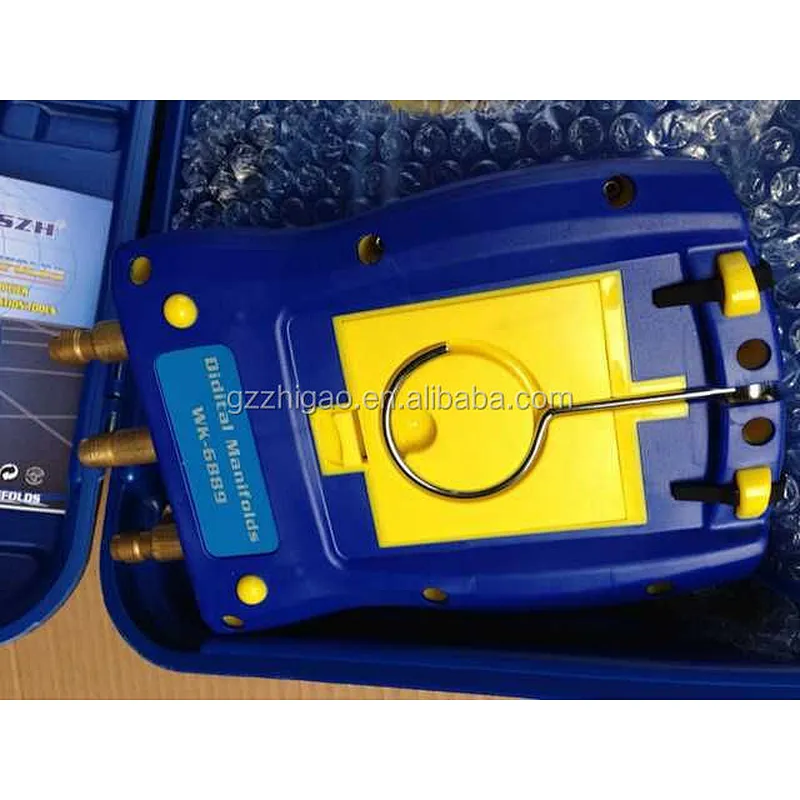 multifunctional digital manifold pressure gauge for car and air condition