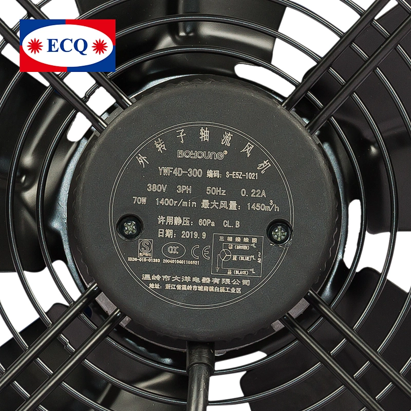 380V 50HZ Industrial plastic axial fan blades dc cooling fan motor