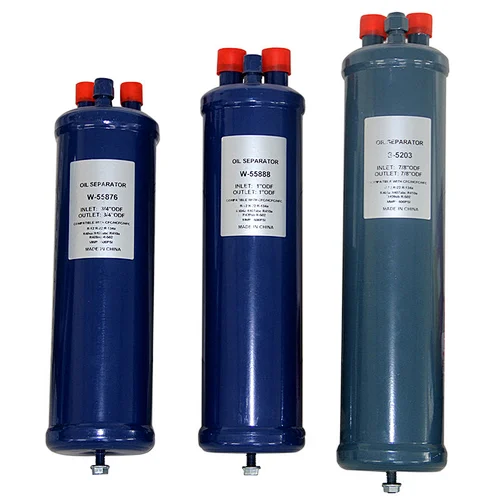 Hot sale Air conditioning water and Oil separator Condensing Unit Spare Part Oil Separator