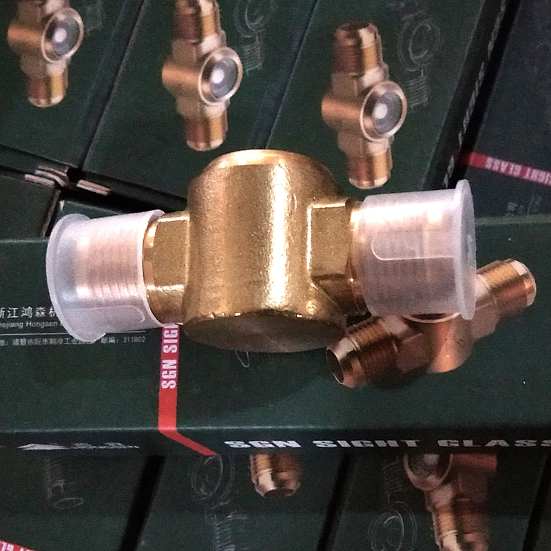 Refrigeration and air conditioning unit use model SGN sight glass SAE ODF 3/8