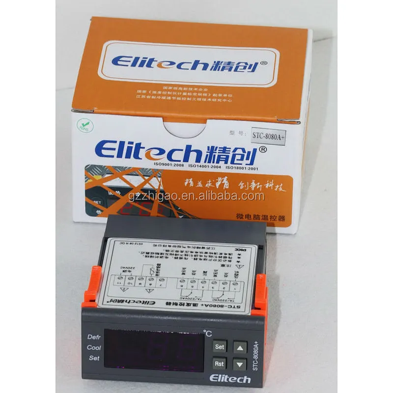 middle-low temperature cold storage Elitech temperature controller STC-8080A+