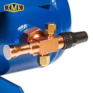 XMK Horizontal type liquid accumulator for compressor horizontal receiver refrigerant liquid receiver 10HP 20L