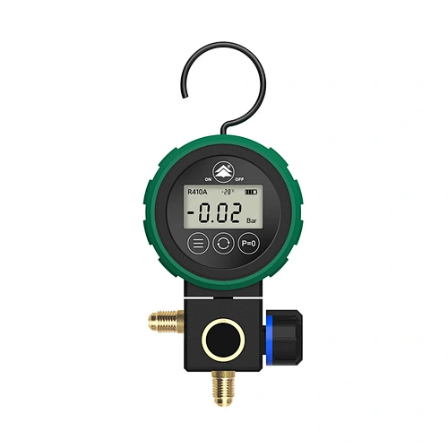 HS-D480AL digital refrigeration single Manifolds gauges