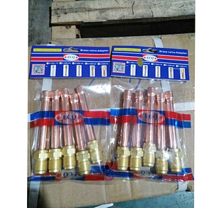 Single way straight connector fitting 1/4 3/8 1/2 5/8 3/4 outer dia pipe