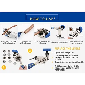 WK-519FT-L Refrigeration Copper Pipe Flaring Tool Kit