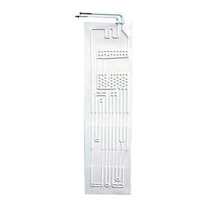 1000x300mm Plate aluminium roll bond evaporator for refrigerator hot selling to Iraq