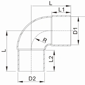 high quality 90 degree copper pipe elbow/air conditioner copper pipe fittings/Copper pipe fittings