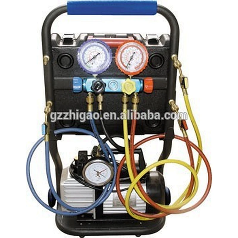 New DS-20114 Refrigeration Tool Manifolds and Vacuum Pump Charging Station