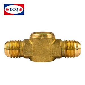 Refrigeration brass body sight glass 1/4,Refrigeration spare parts