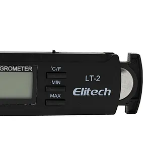 Elitech LT-2 Digital Temperature Home Office Thermometer Temperature and Humidity Memory