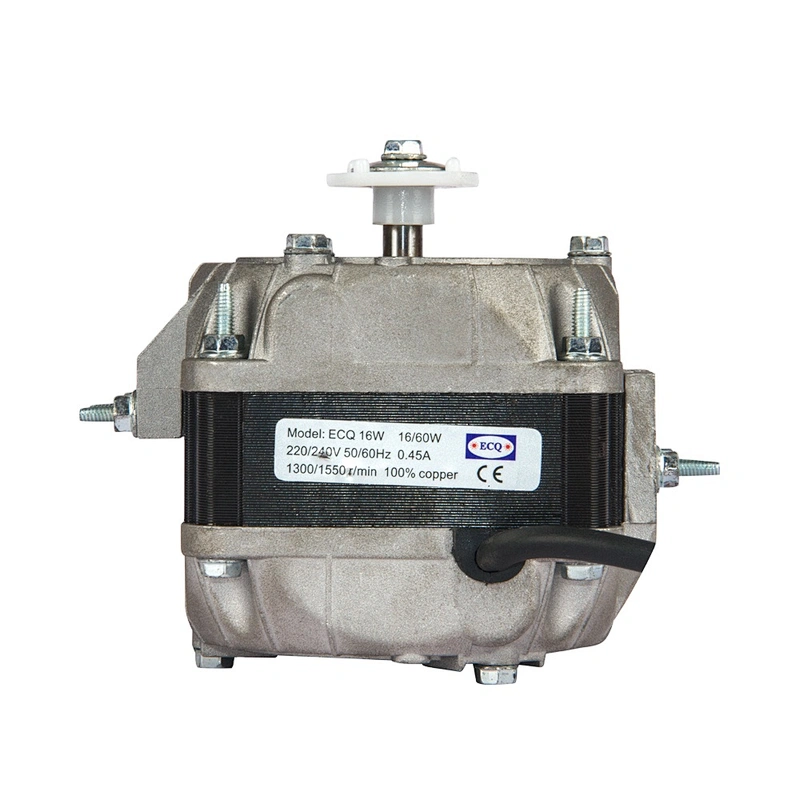 Square shaded pole motor 230V/50-60hz 16W for Small Ventilation Equipment,Refrigeration Equipment Radiator Evaporator