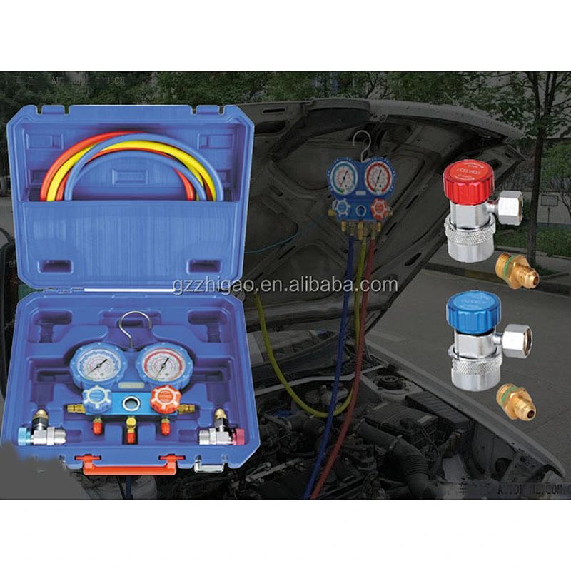 hand carry case r134a WK-P3601S manifold gauge for car air condition