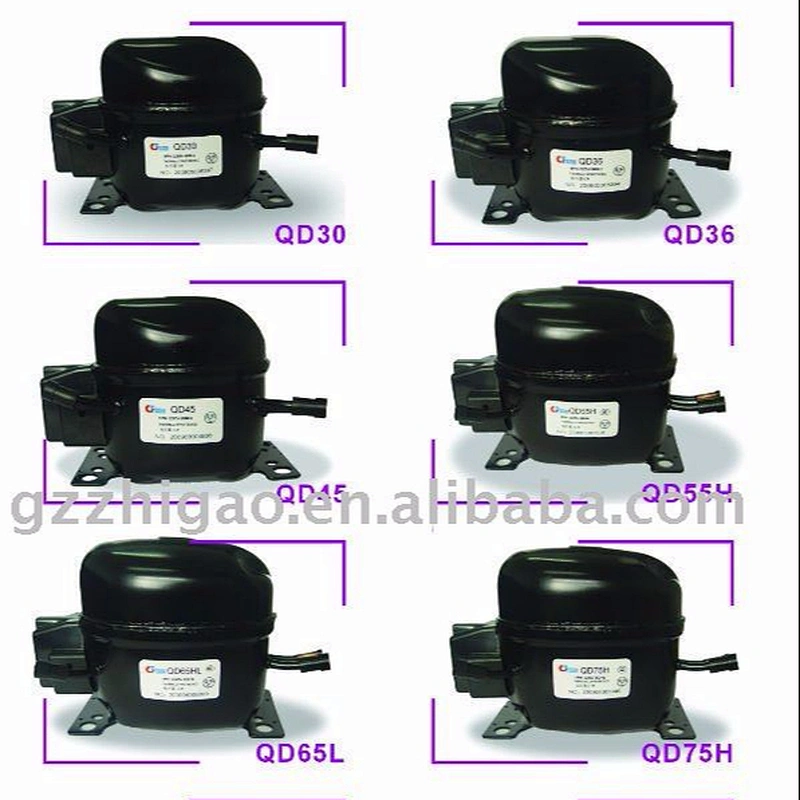 QD series LBP Freezer refrigerator Compressor with R406a gas