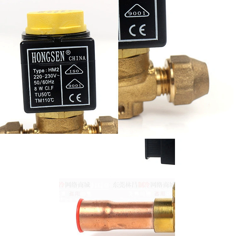 Cold Storage Refrigeration Part Solenoid Valve Condensing Unit Spare Parts  Model SV Solenoid Valves SAE ODF