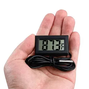Mini LCD Digital Thermometer Hygrometer Fridge Freezer Tester Temperature Humidity Meter Detector TPM-10