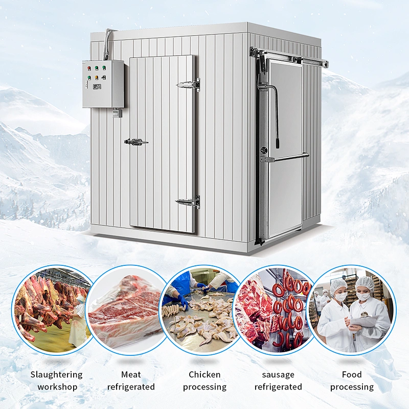 Cold store machine storage room Ice cream Fish cold storage container
