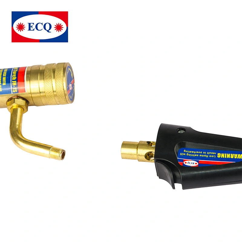 HVAC Spare Part ECQ New Design Double Burner Hand Torch for Soldering/Brazing welding torches