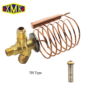 Refrigeration Spare Parts T type Thermal Expansion Valves Thermostatic Expansion Value