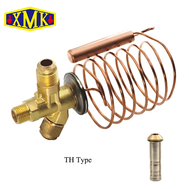 Refrigeration Spare Parts T type Thermal Expansion Valves Thermostatic Expansion Value