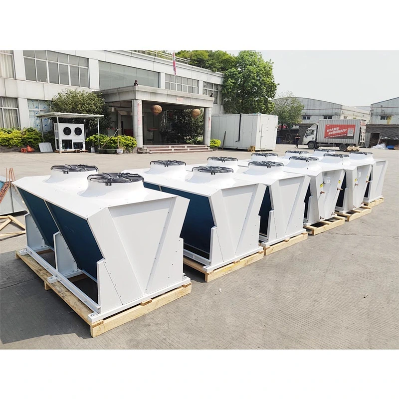 Refrigeration & Heat Exchange Parts fin tube heat exchanger Air Condensing Manufacturer Customized Air Condenser