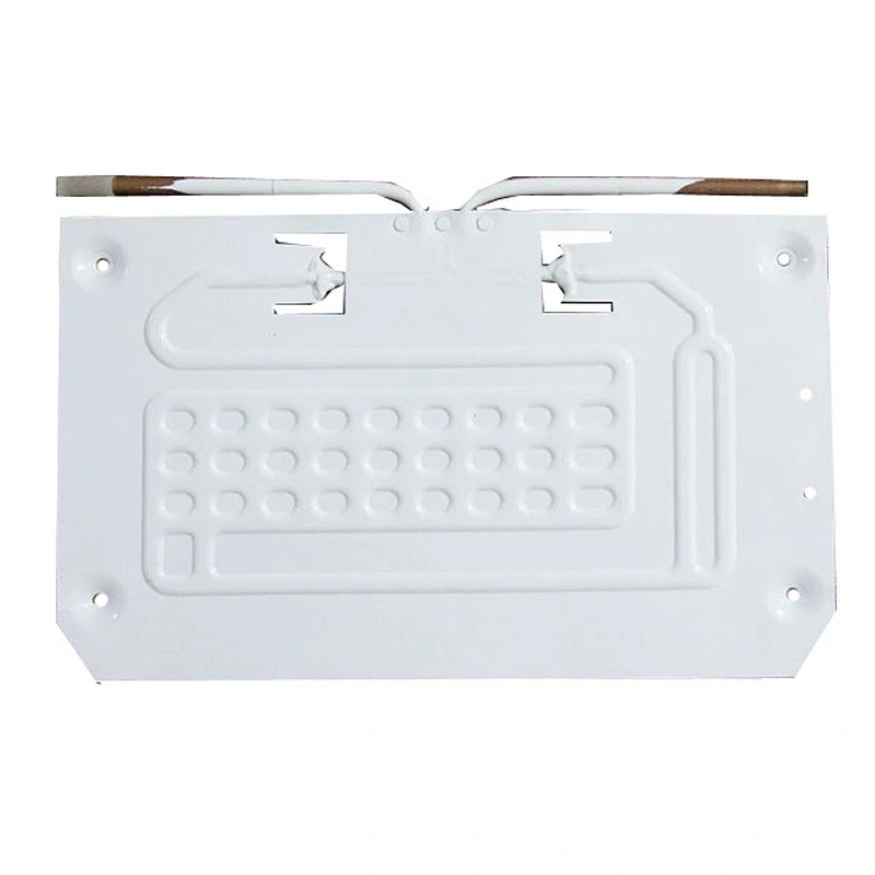 381X229mm Double Tube Aluminum Plate Type Refrigerator Roll Bond Evaporator for Refrigerator cooling and Solar panels