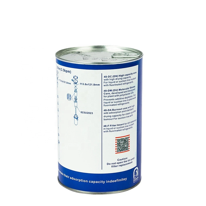 The USA Atlantic INC high capacity replaceable filter drier core 48-DC for DCR 0485 to 19217 and similar 4 3/4 in. shells