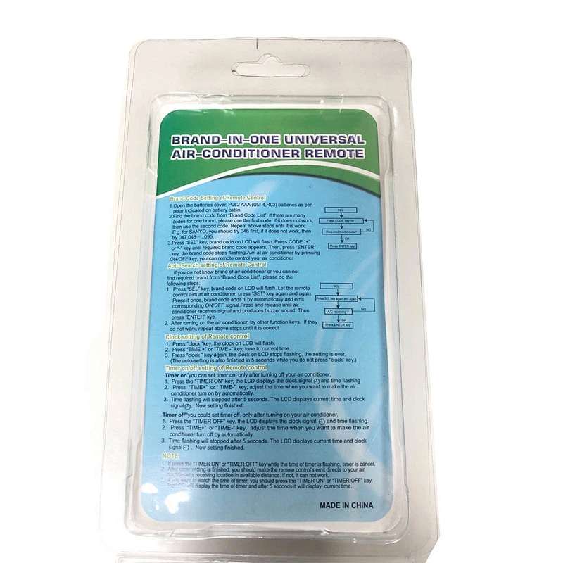 universal A/C remote (KT-LG-2)