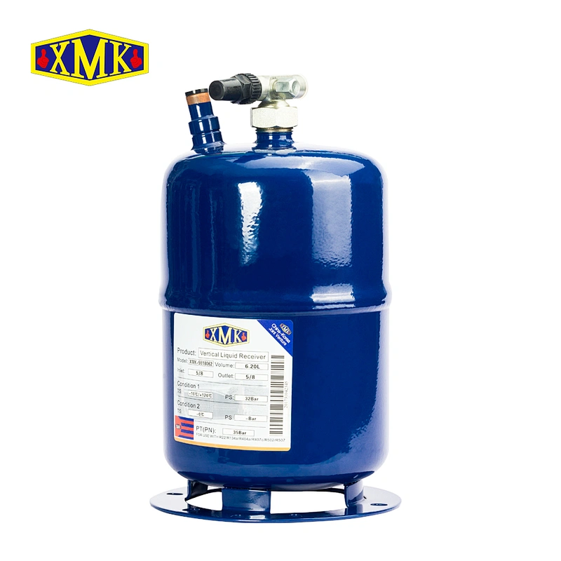 Refrigerant receiver tank storage tank liquid receiver