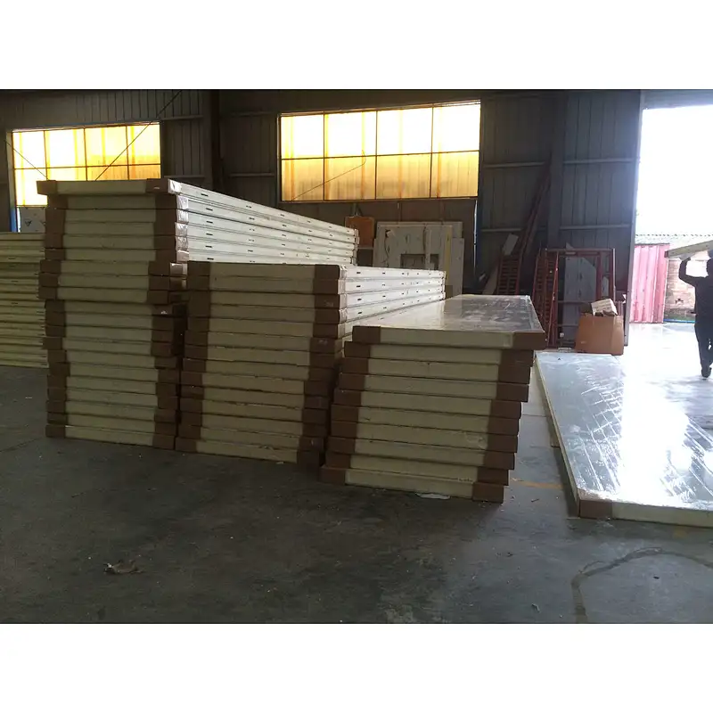 Insulated Panel for cold storage Industrial Polyurethane Cold Room Panel 75mm to 150mm