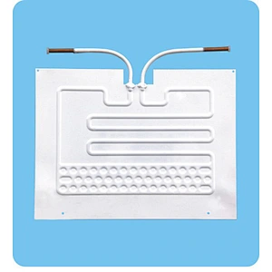 400x300x1.2mm Double Tube Aluminum Plate Type Refrigerator Roll Bond Evaporator