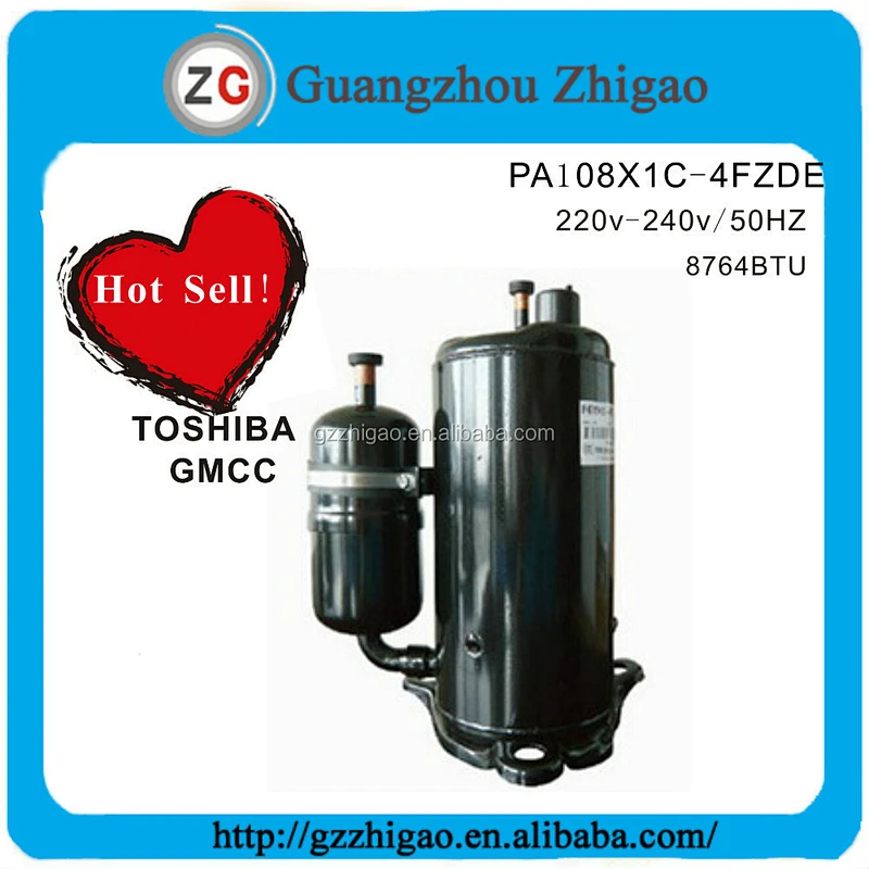 GMCC Compressor PA108X1C-4FZDE,8764 BTU for Air-conditioners