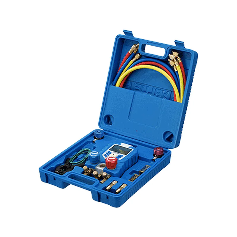 R22/R134a/1234yf/R290/R404A/R407C/R410A/R32/R507 more then 40 gas Digital Refrigerant Manifold Gauge VDG-1