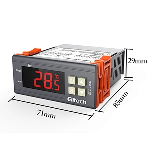 Cooling and Heatting Autoatically transfer  Elitech  Thermostat Temperature Controller STC-1000