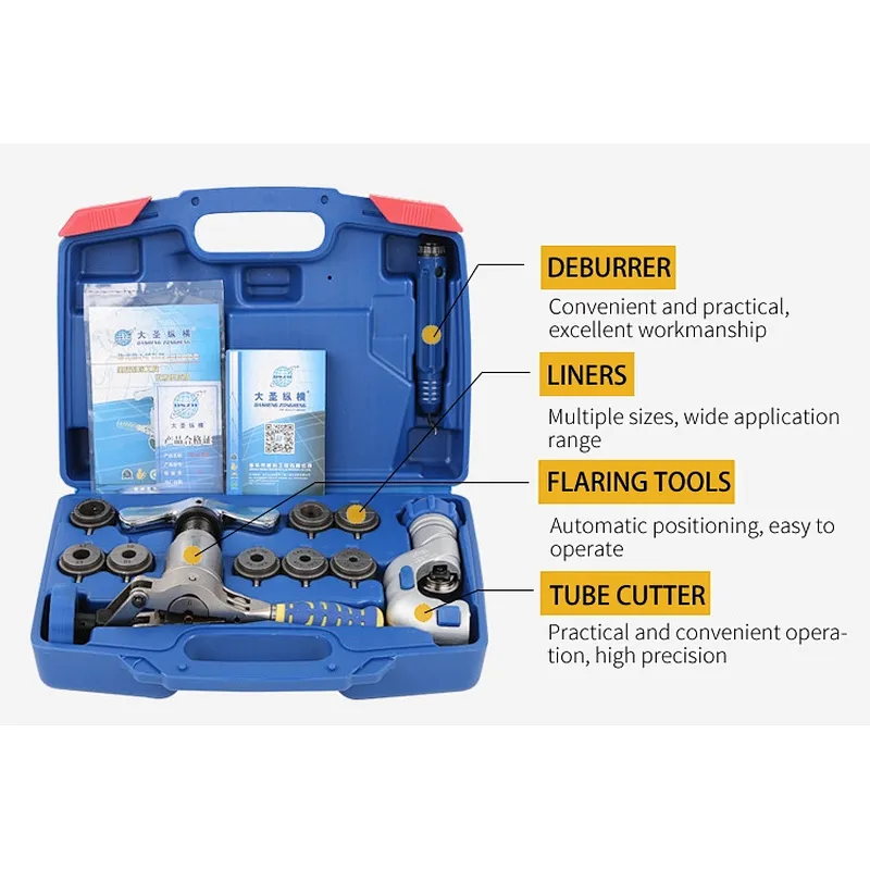 WK-519FT-L Refrigeration Copper Pipe Flaring Tool Kit
