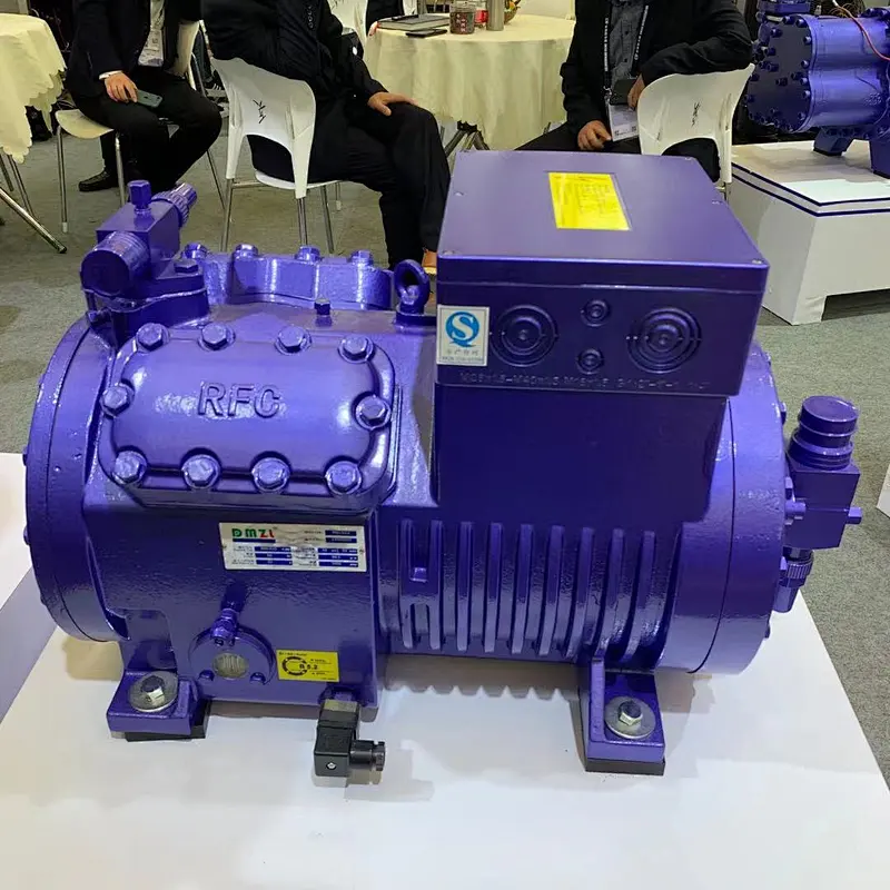 Factory price refrigerator compressor 12HP Low Temperature Piston compressor OEM Semi hermetic Compressor 4NCS-12.2