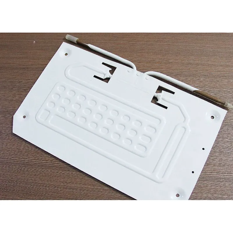 381X229mm Double Tube Aluminum Plate Type Refrigerator Roll Bond Evaporator for Refrigerator cooling and Solar panels