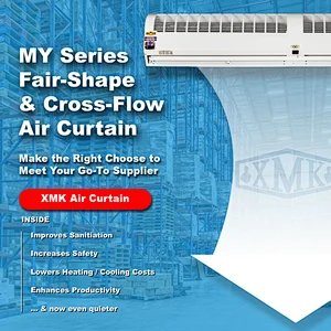 Cross-flow Type industrial air curtain with remote control