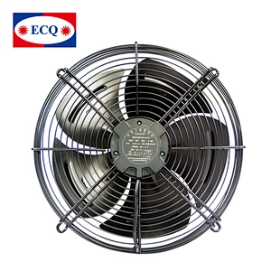 Axial Cooing fan motor exhaust ventilation flow fans plastic or metal blade design