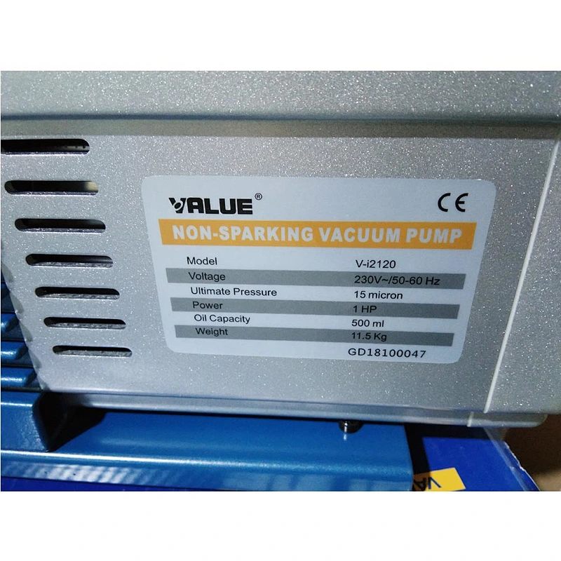 Refrigerant Tool parts V-I2120  hvac vacuum pump