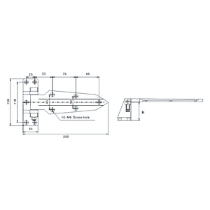 YL-1450 Cold Room Door Hinges/Door Hinges/Trailer Door Hinges