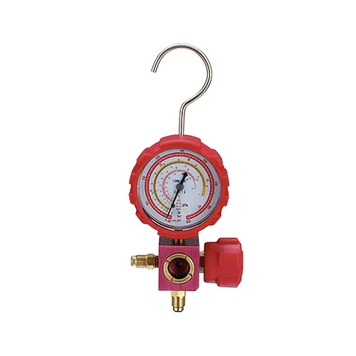 R32 R410A R22 Refrigeration Single Manifold Pressure Gauge Set-VMG-1C-R32-H
